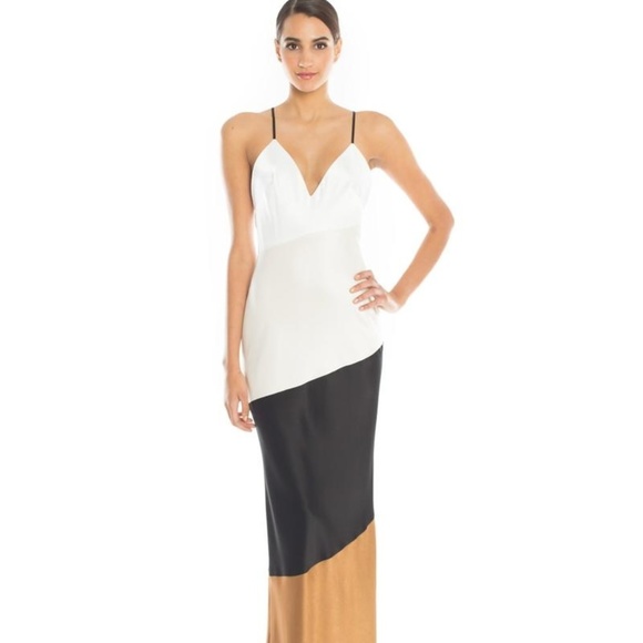 ABS Allen Schwartz Dresses & Skirts - ABS by Allen Schwartz Lena Colorblock Gown 10